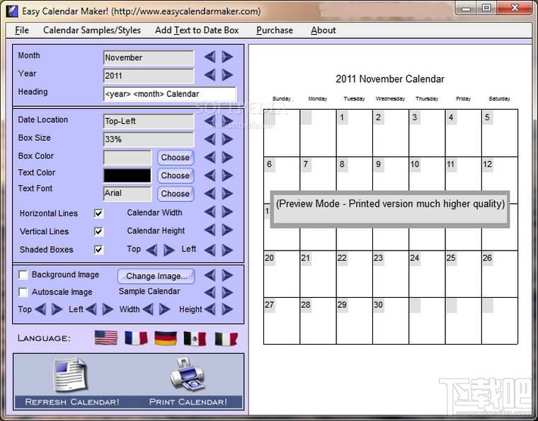 Easy Calendar Maker,Easy Calendar,日历记录软件